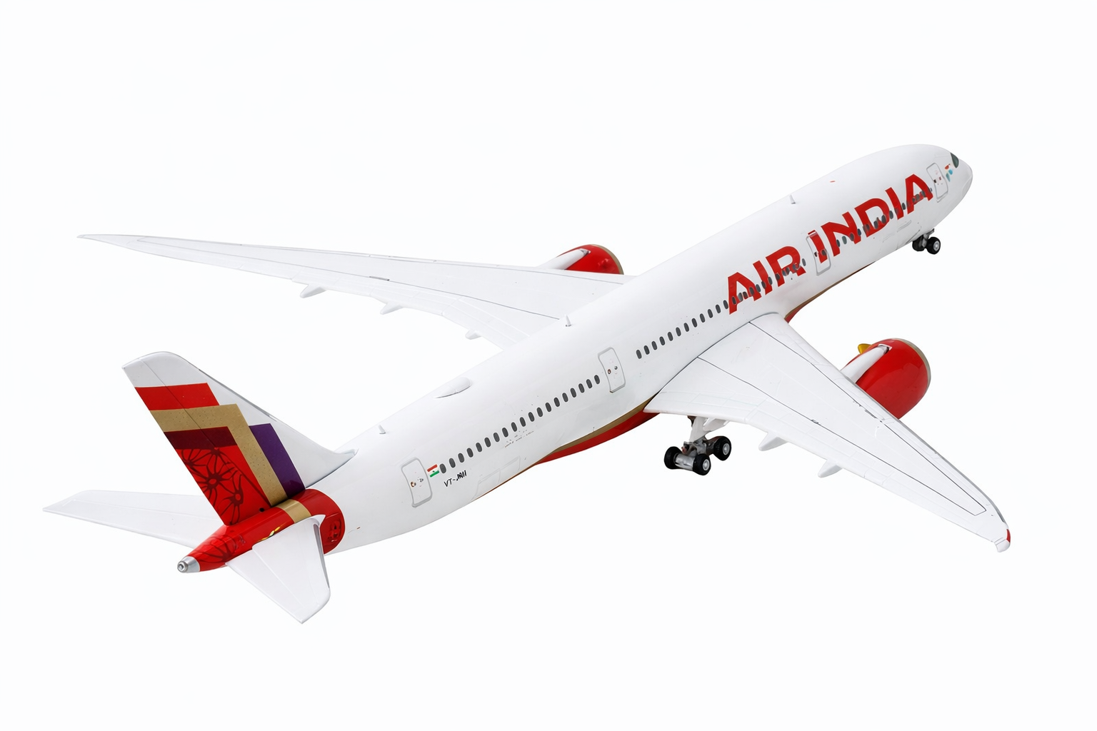 Air India Airbus A350 1/100 Scale Diecast Airplane Model – Premium Display Aircraft