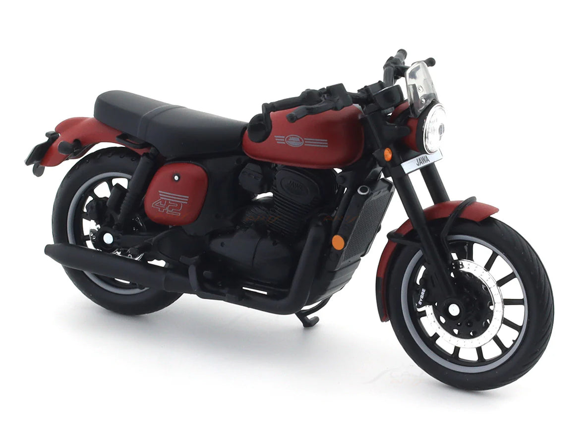 MAISTO JAWA 42 RED 1:18 SCALE DIECAST MODEL