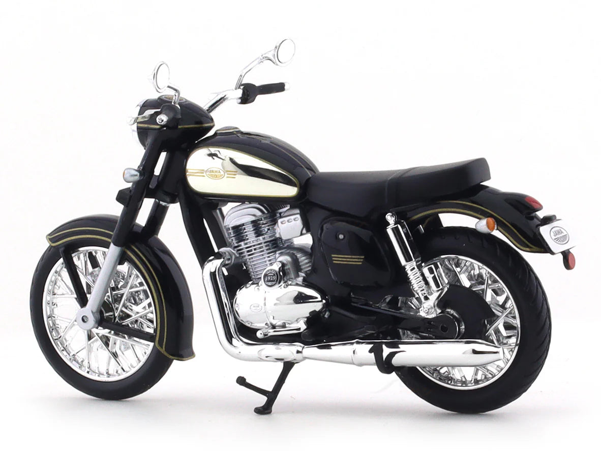 MAISTO JAWA CLASSIC BLACK  1:18 SCALE DIECAST MODEL CLAJMT00657