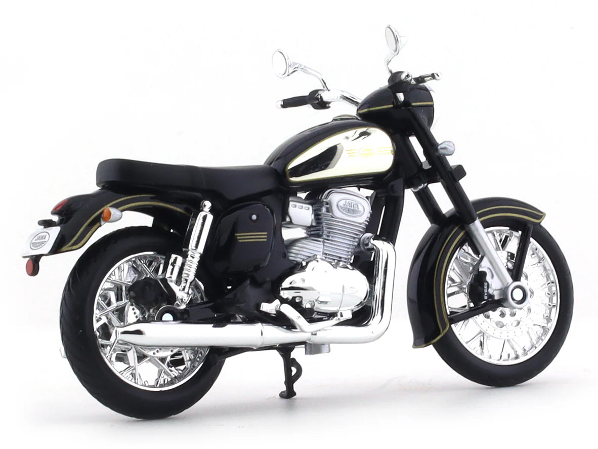 MAISTO JAWA CLASSIC BLACK  1:18 SCALE DIECAST MODEL CLAJMT00657