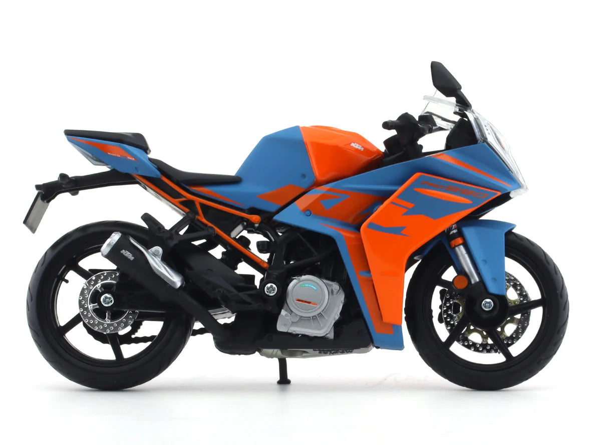 MAISTO KTM RC390 BLUE 1:12 SCALE DIECAST MODEL 52725