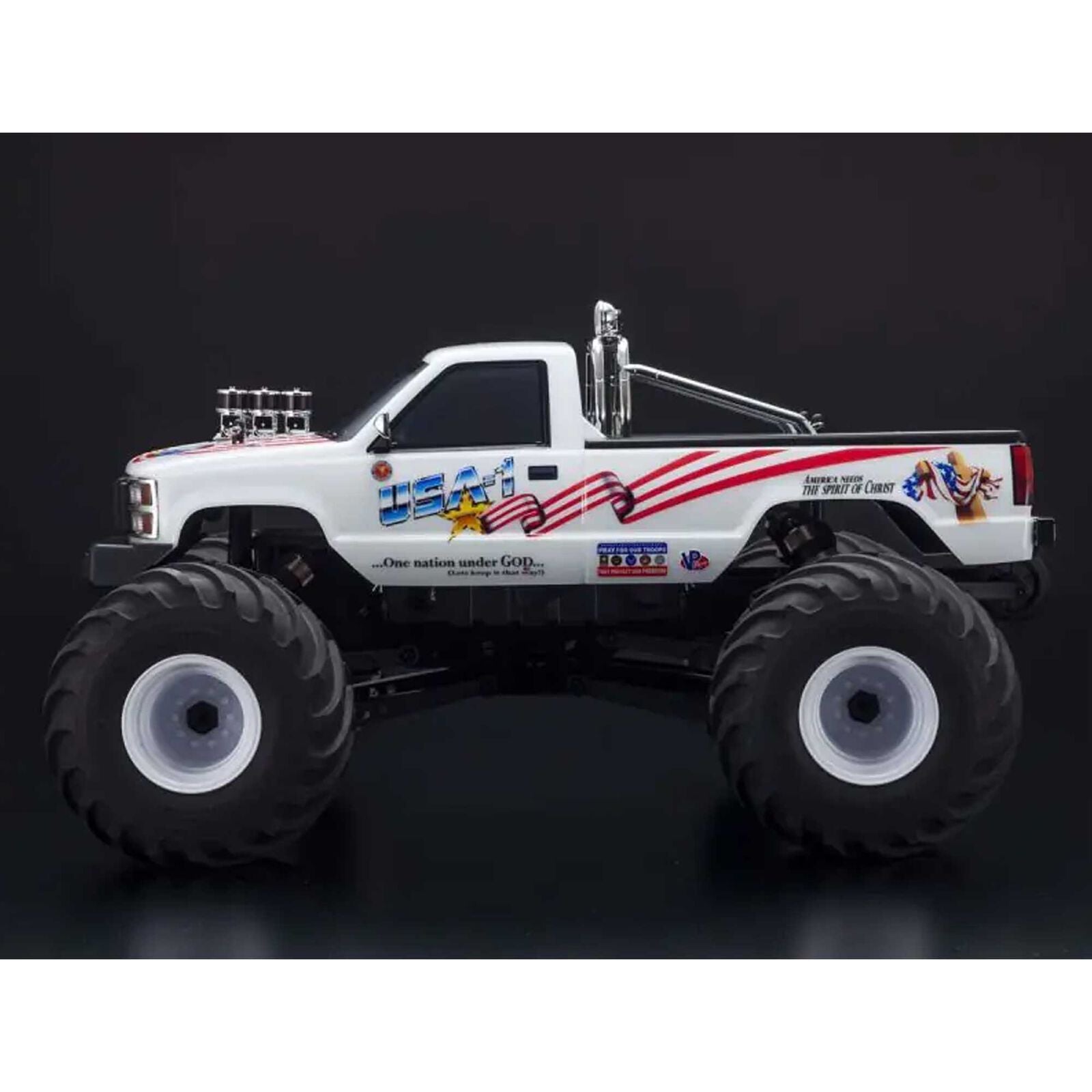 KYOSHO 1/8 USA-1 VE 4S 4X4 Brushless Electric Monster Truck RTR (34257D)