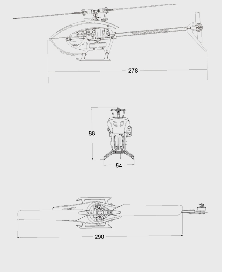 GOOSKY LEGEND S1 -  RTF HELI ELECTRIC Mode2