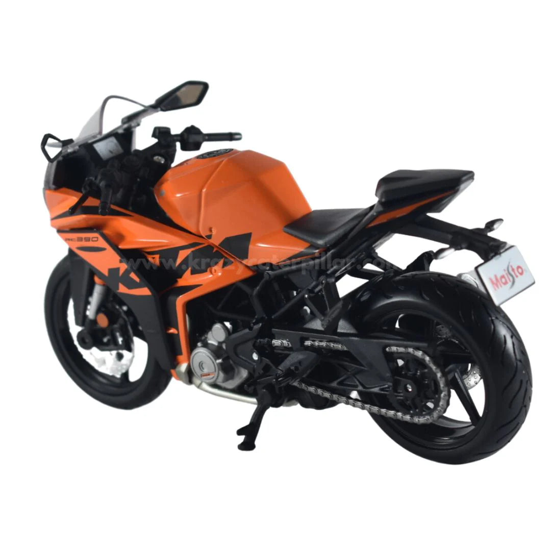 MAISTO KTM RC390 BLUE 1:12 SCALE DIECAST MODEL 52725