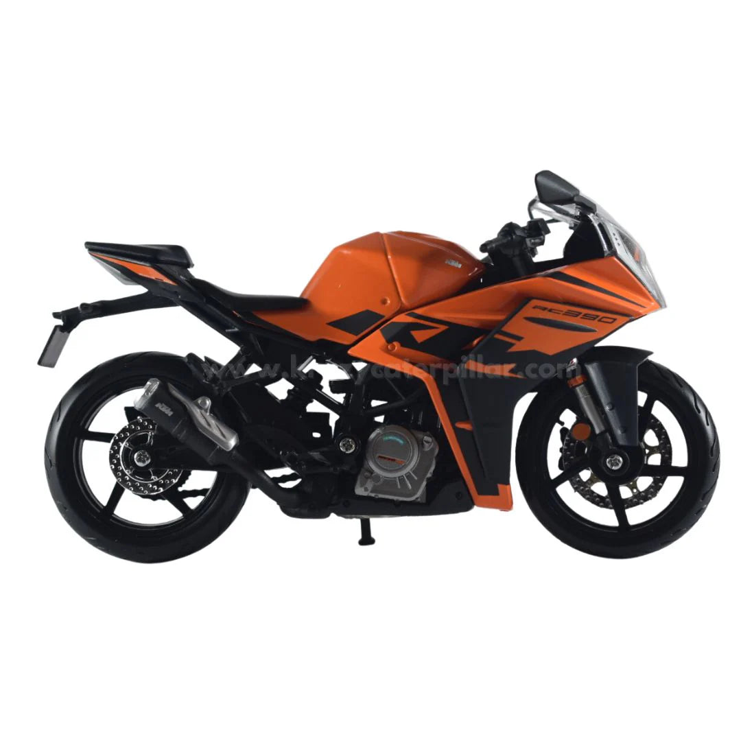 MAISTO KTM RC390 BLUE 1:12 SCALE DIECAST MODEL 52725