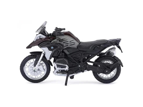 MAISTO BMW R 1200 GS 2017 MAROON 1/18 SCALE DIECAST MODEL– 20-17060