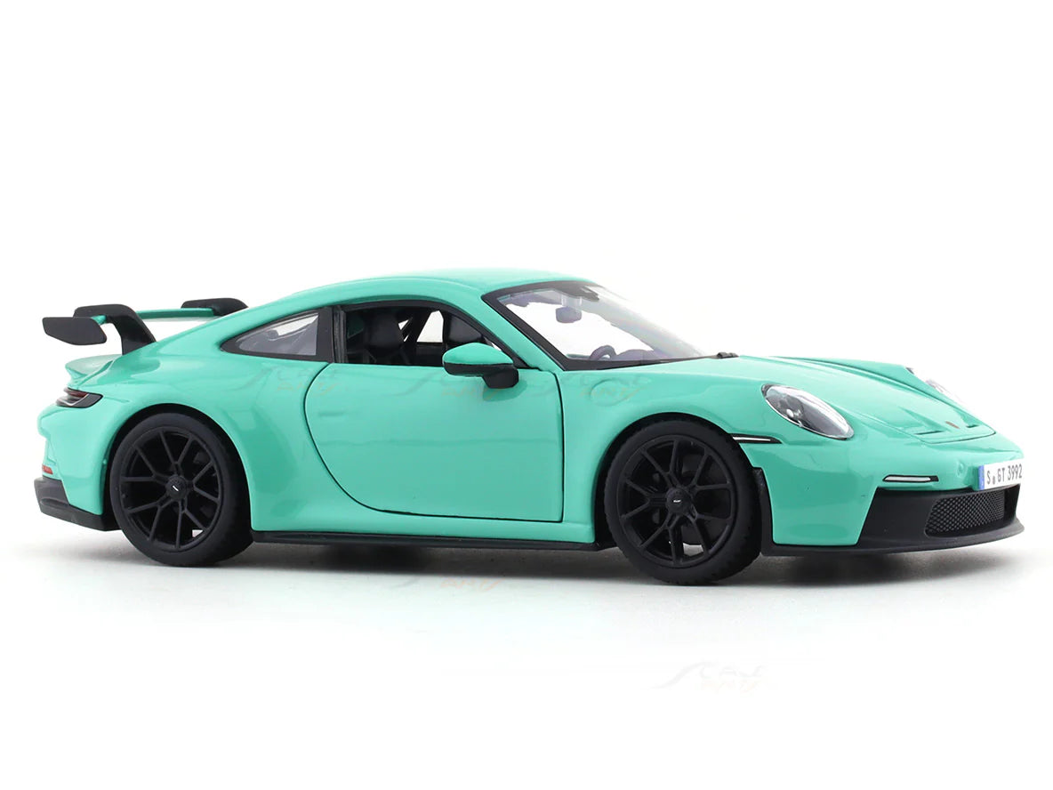 BBURAGO PORSCHE 911 GT3 GREEN 1:24  SCALE 18-91104G