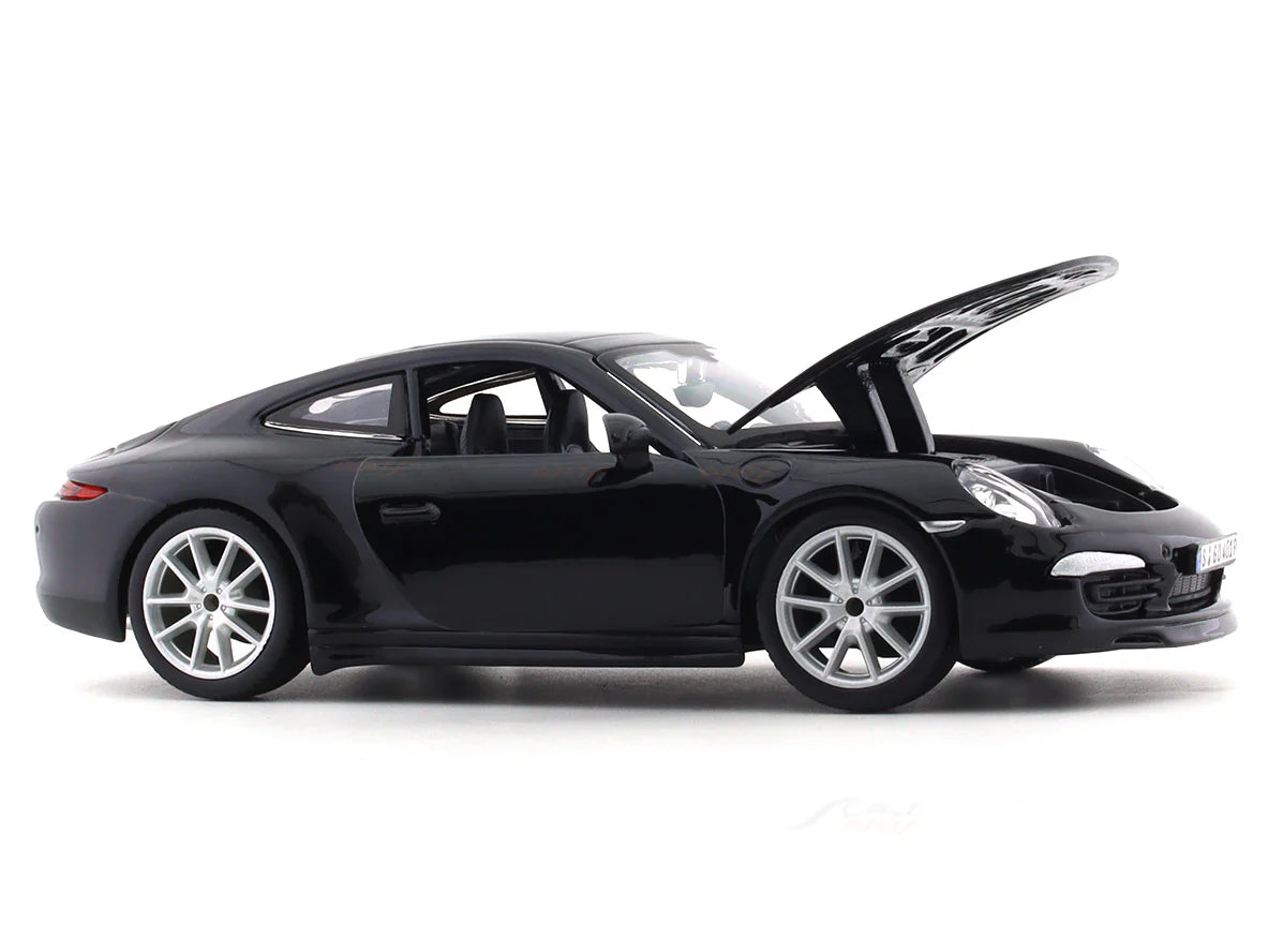 BBURAGO PORSCHE 911 CARRERA (BLACK)  1/24 SCALE 18-91065B