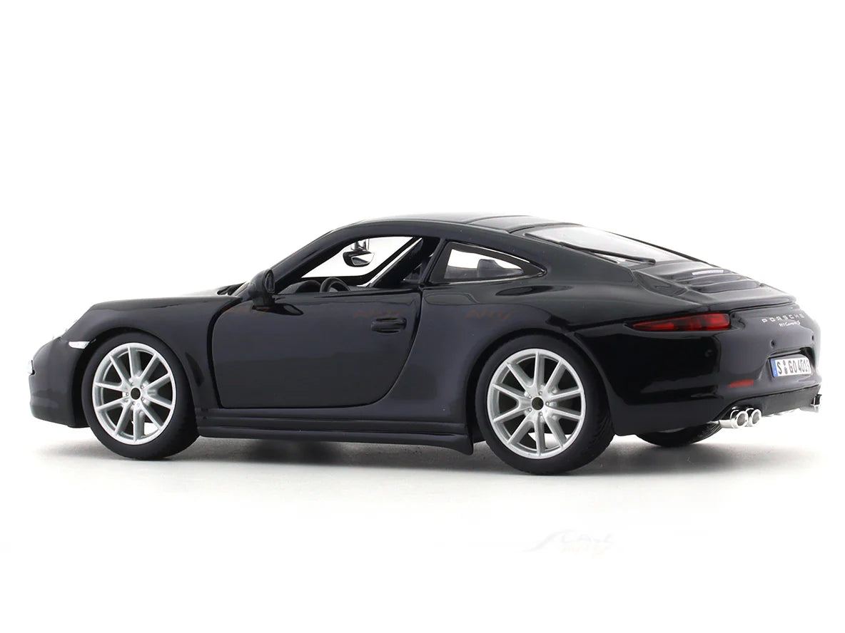 BBURAGO PORSCHE 911 CARRERA (BLACK)  1/24 SCALE 18-91065B