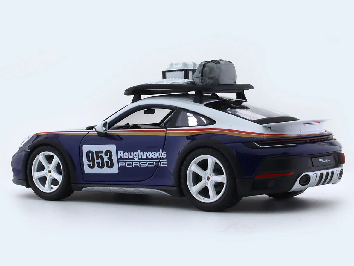 BBURAGO 1/24 SCALE PORSCHE 911 DAKAR DIECAST MODEL 1/24 SCALE 18-98029