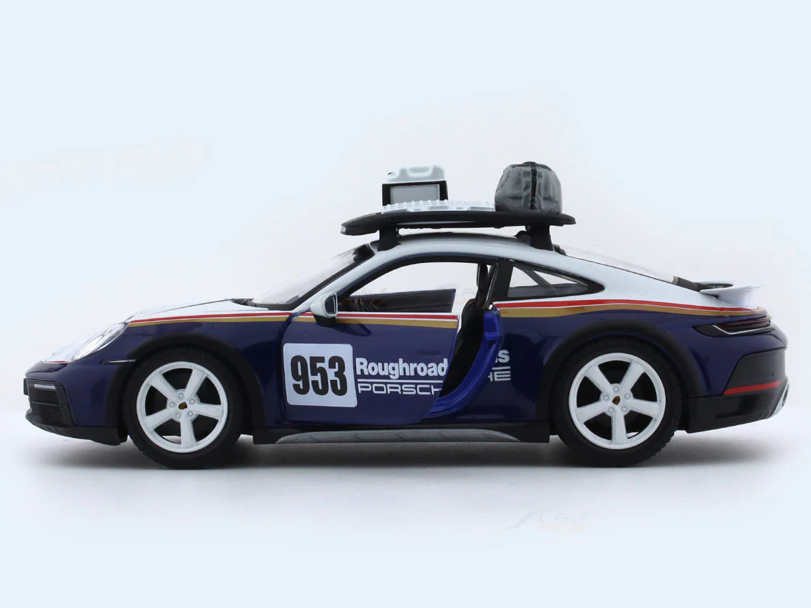 BBURAGO 1/24 SCALE PORSCHE 911 DAKAR DIECAST MODEL 1/24 SCALE 18-98029