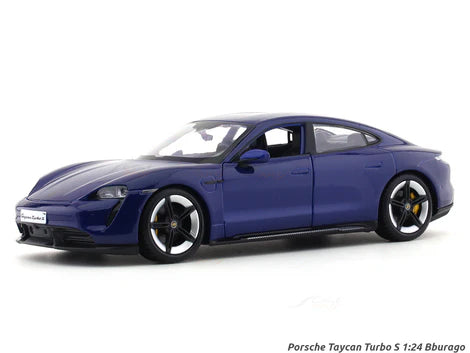 BBURAGO PORSCHE TAYCAN TURBO S 1/24 DIECAST 18-91098 B - 1:24