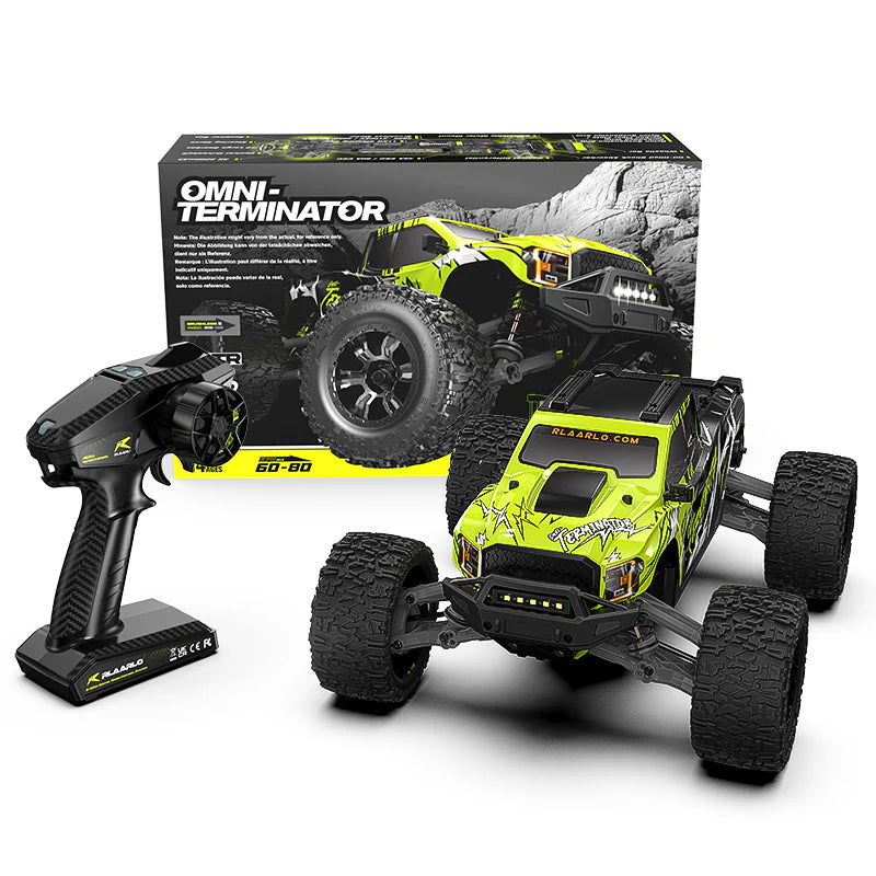 RLAARLO 4WD RC CAR 1/10 RTR ALLOY VERSION OMNI TERMINATOR RZ001G-A