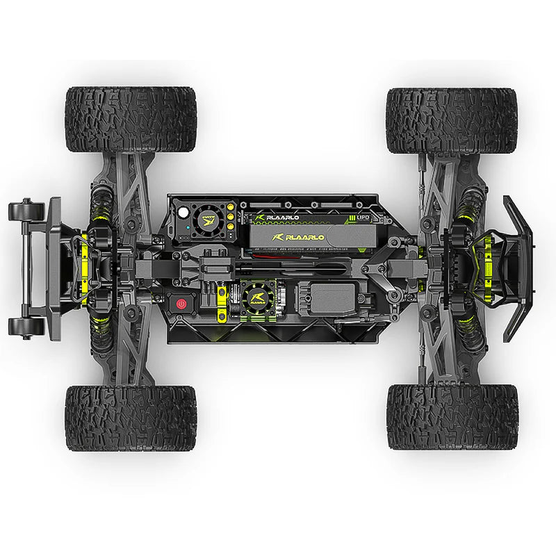 RLAARLO 4WD RC CAR 1/10 RTR ALLOY VERSION OMNI TERMINATOR RZ001G-A