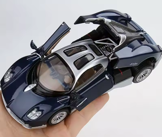 CCA 1:32 PAGANI UTOPIA DIECAST MODEL 88727A CAR BLUE/SILVER