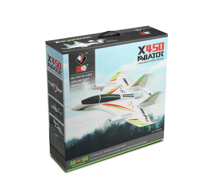 X450 AVIATOR 2.4GHZ RADIO CONTROL AIRPLANE WITH 3D-6G FLIGHT