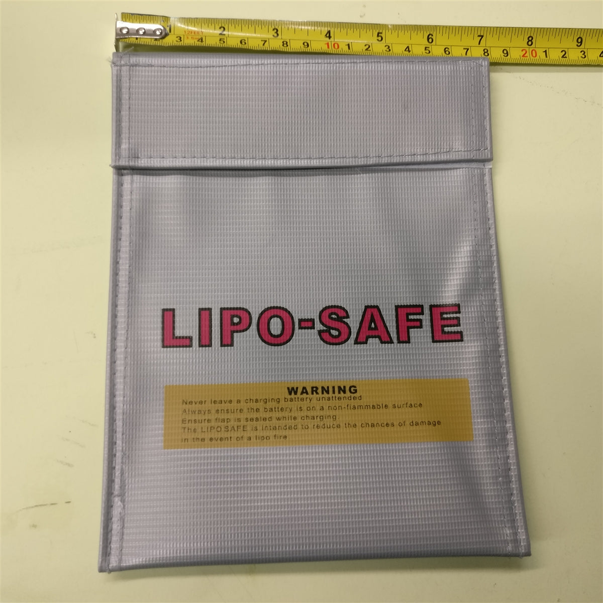 Heavy Duty Lipo Safe Storage Bag 9 x 7"