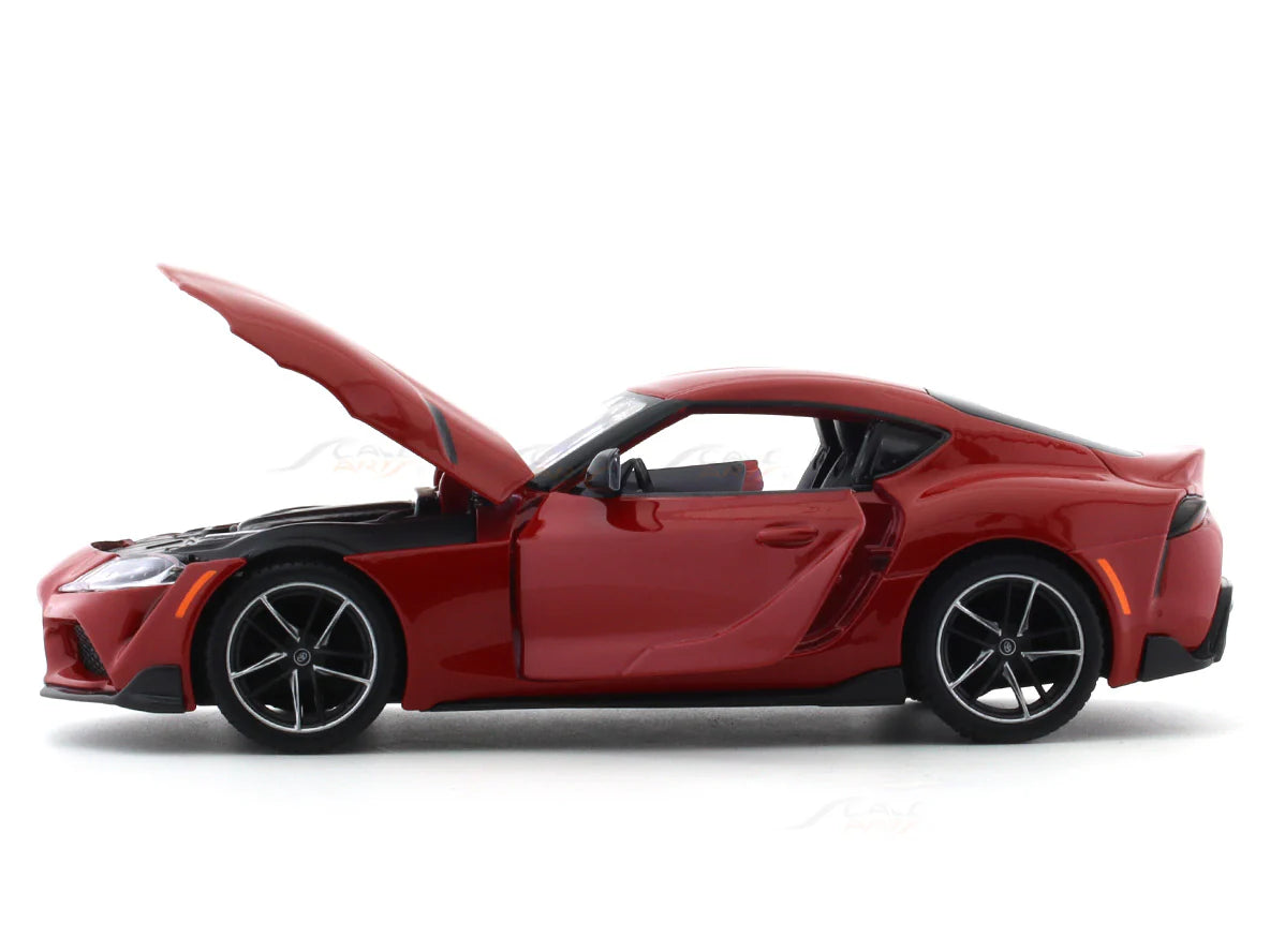 MAISTO TOYOTA GR SUPRA DIECAST MODEL (RED) 1/24 SCALE 52917R