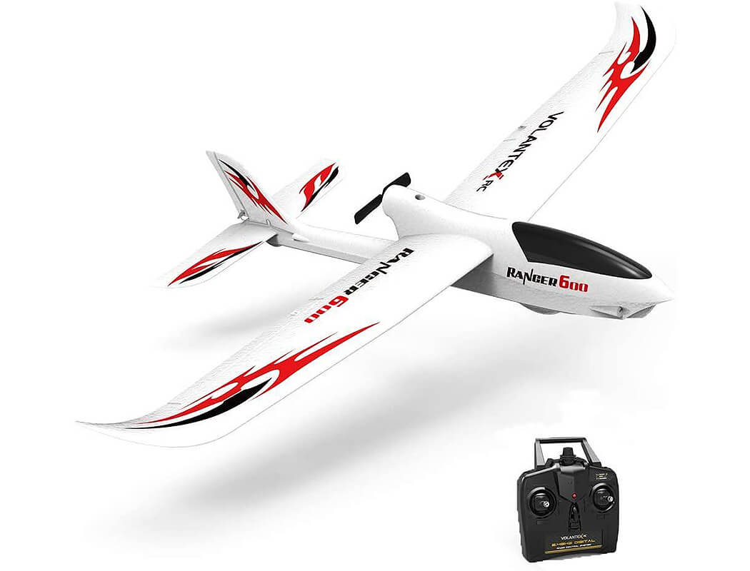 RC AIRPLANE VOLANTEX RANGER 600 WHITE STUNT RTF