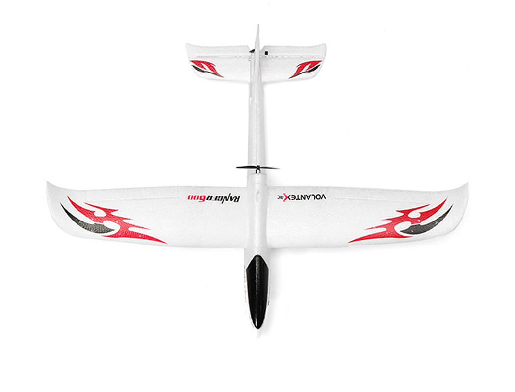 RC AIRPLANE VOLANTEX RANGER 600 WHITE STUNT RTF