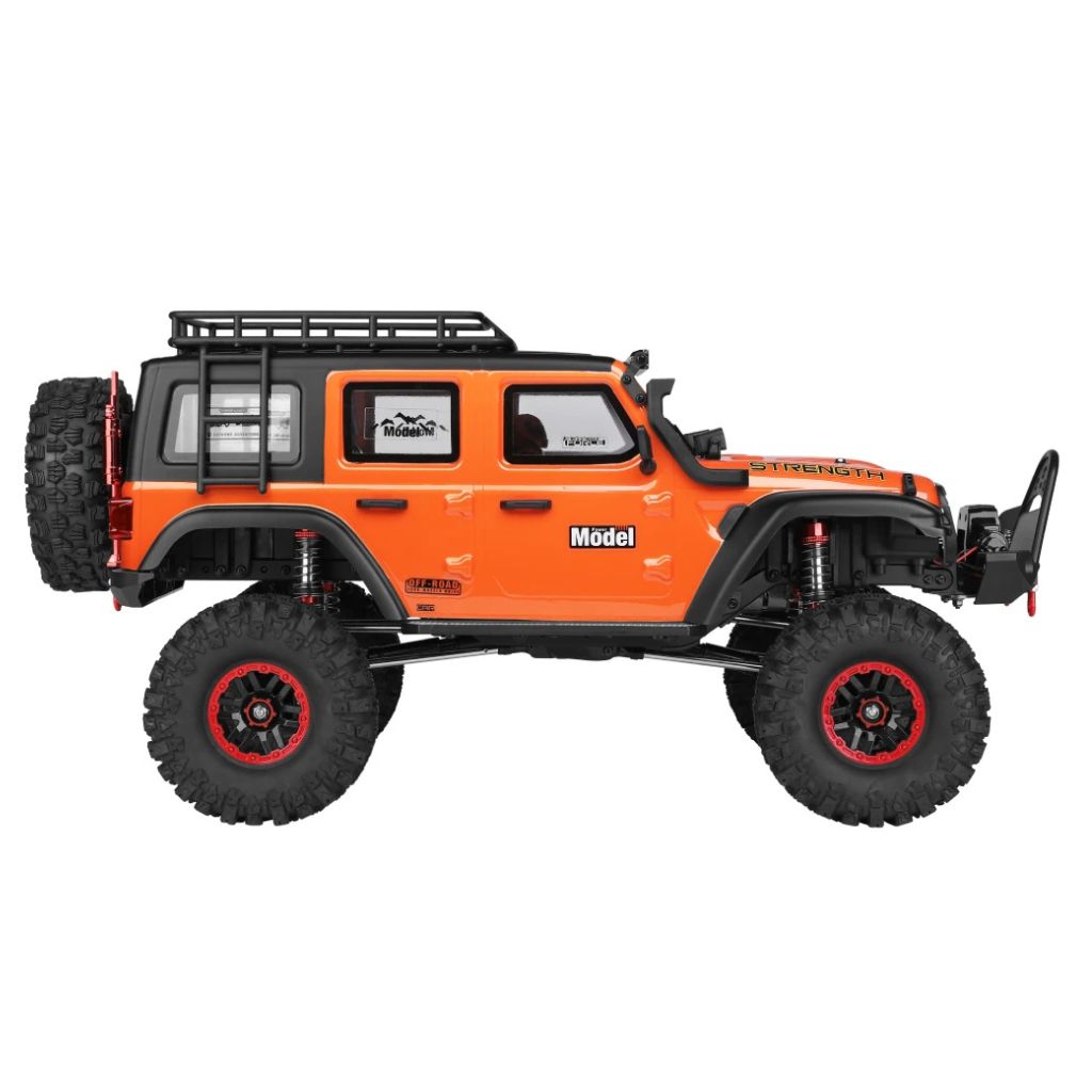 ROCK CRAWLER 104010  RC CAR 1/10 4WD OFF-ROAD CLIMBING  RTR ORANGE / BLUE