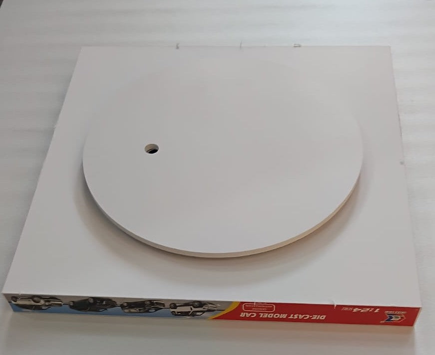 DISPLAY STAND SQUARE - FOR DIECAST(35X35CM)