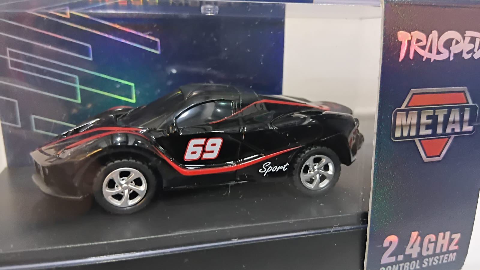 MINI RC CAR SMALL POCKET (SPORT 179 POWER) 1:64 SCALE MODEL HG4-106