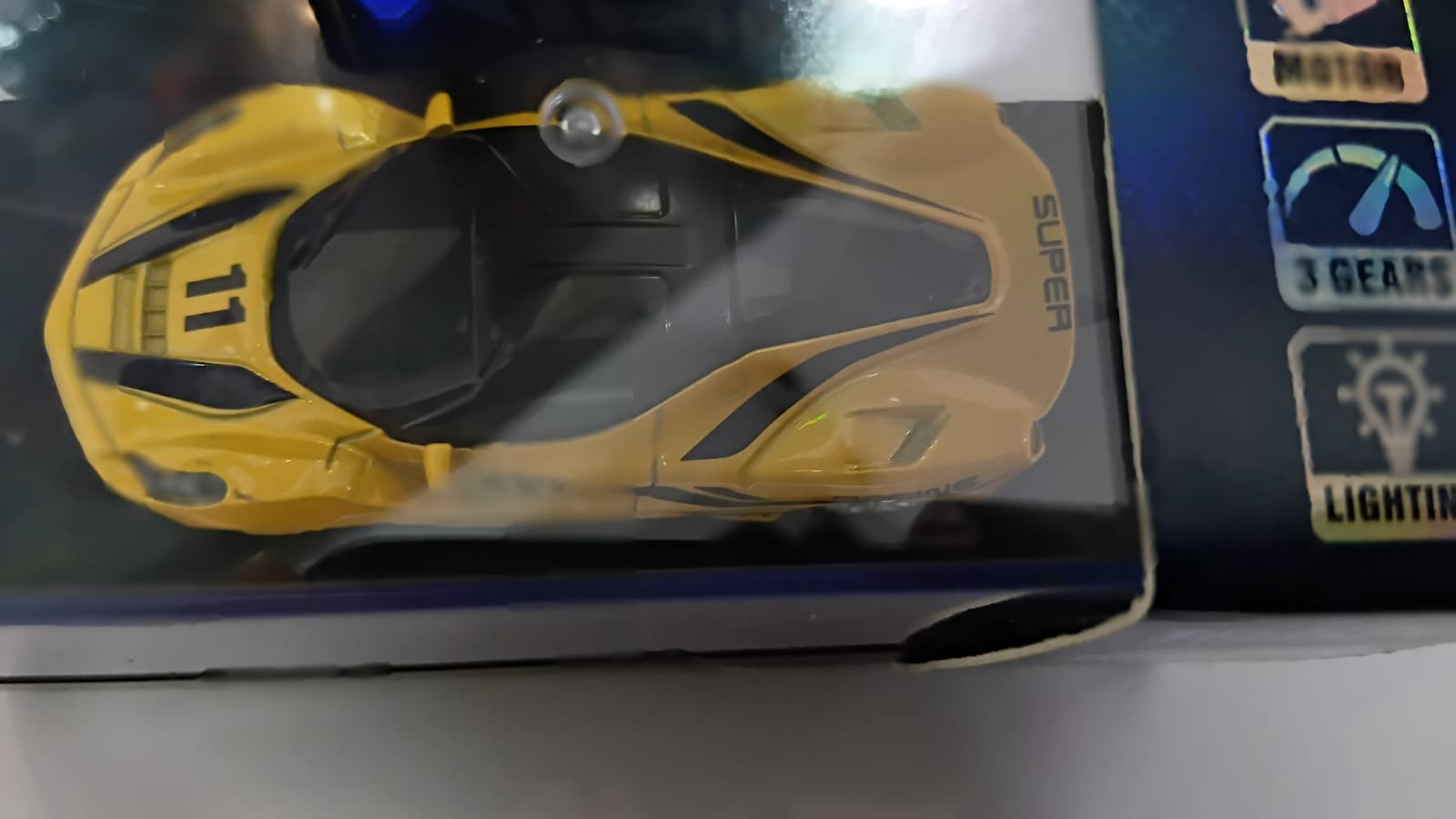MINI RC CAR SMALL POCKET (SUPER RACING SPORTS 11) 1:64 SCALE MODEL HG4-110