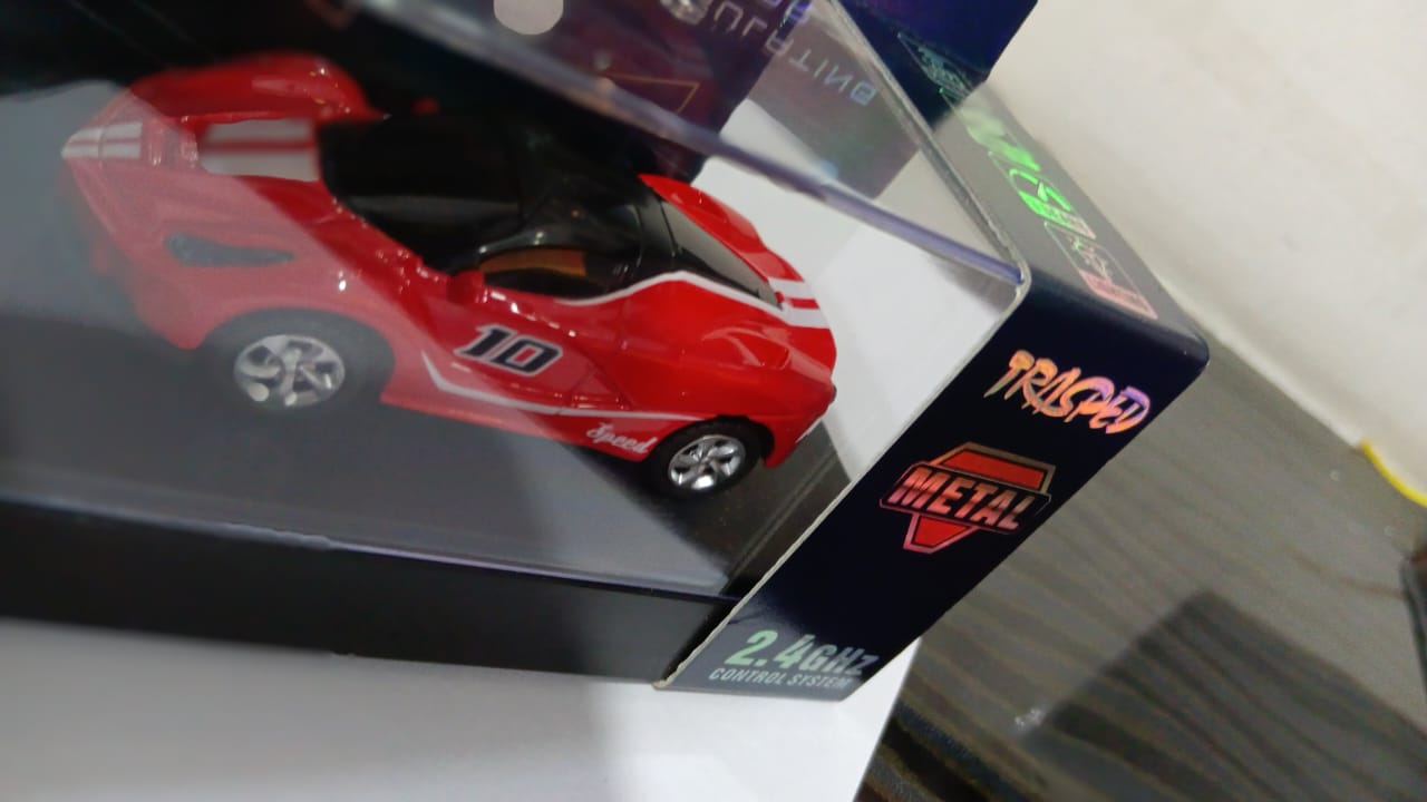 MINI RC CAR SMALL POCKET (SUPER RACING) 1:64 SCALE MODEL HG4-110