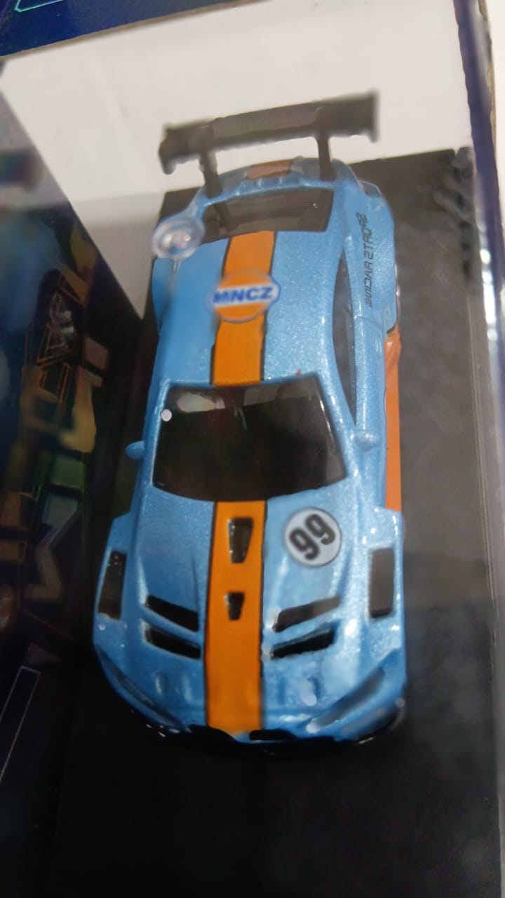 MINI RC CAR SMALL POCKET (SPORTS RACING MNCZ 99) 1:64 SCALE MODEL HG4-107