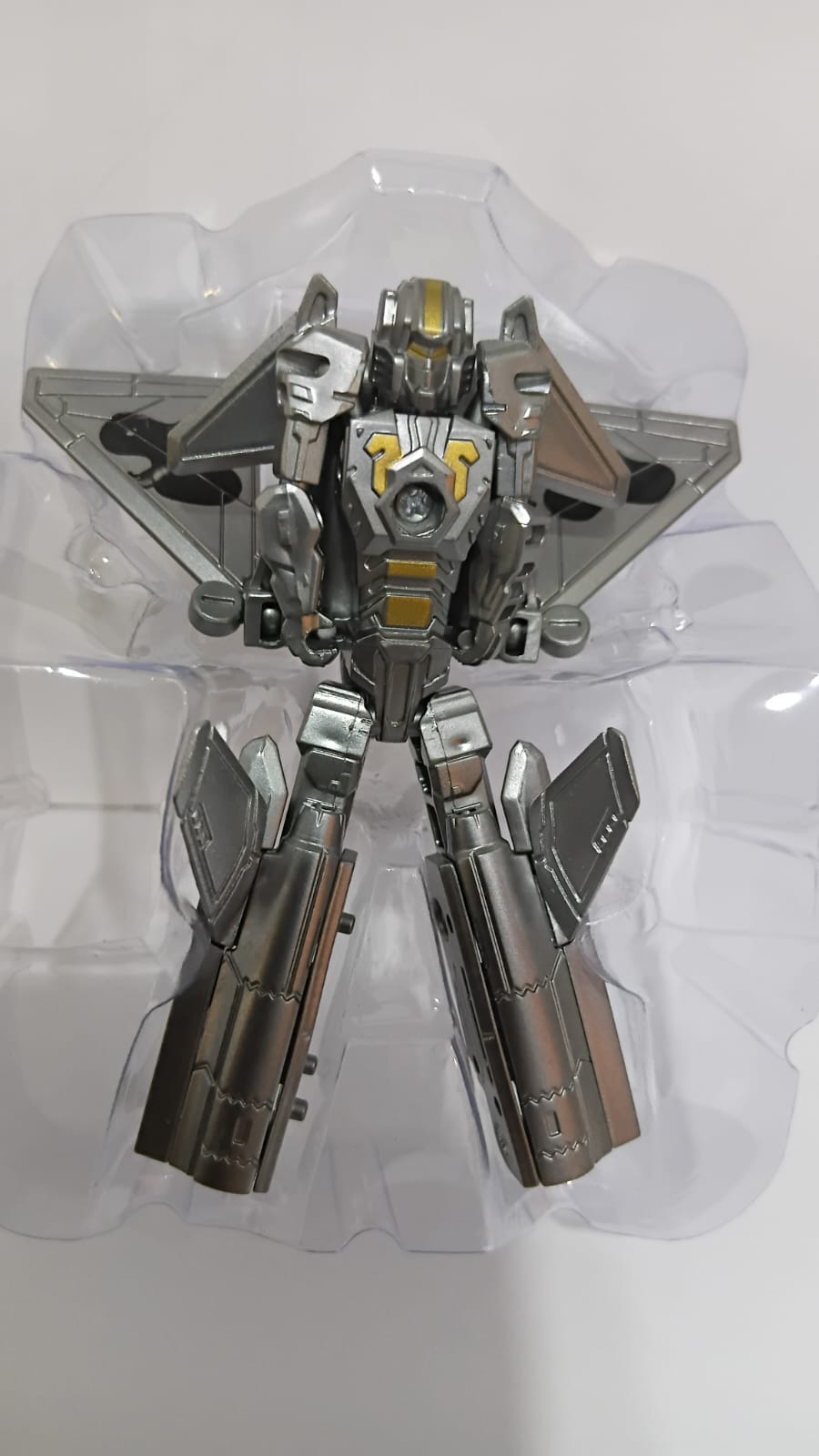 DIE CAST TRANSFORMING ROBOT TOYS DUAL ALLOY DEFORM METALBOY WITH J20 VS STORM