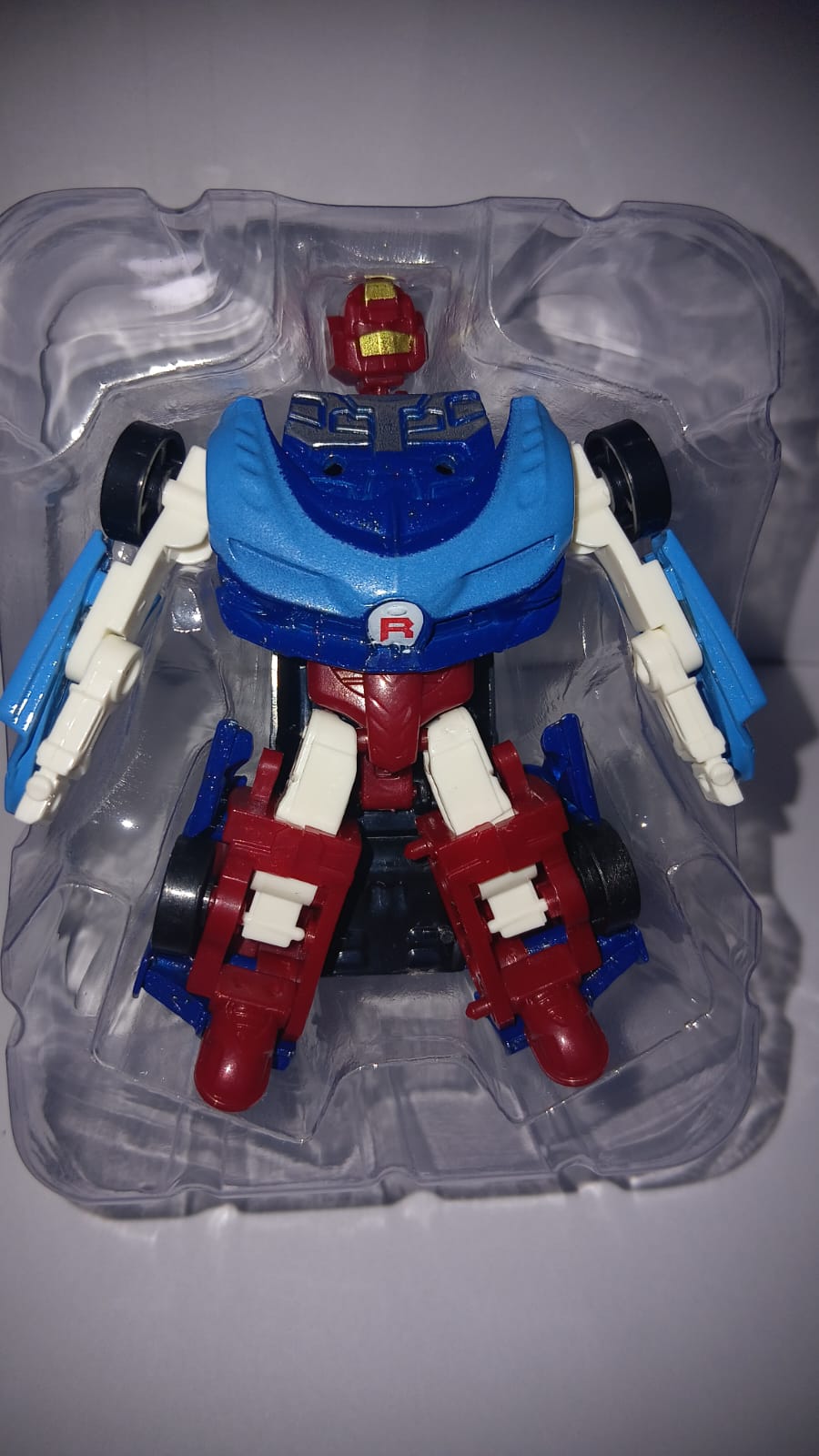 DIE CAST TRANSFORMING ROBOT TOYS DUAL ALLOY DEFORM METALBOY WITH RANGER VS ICE SOUL