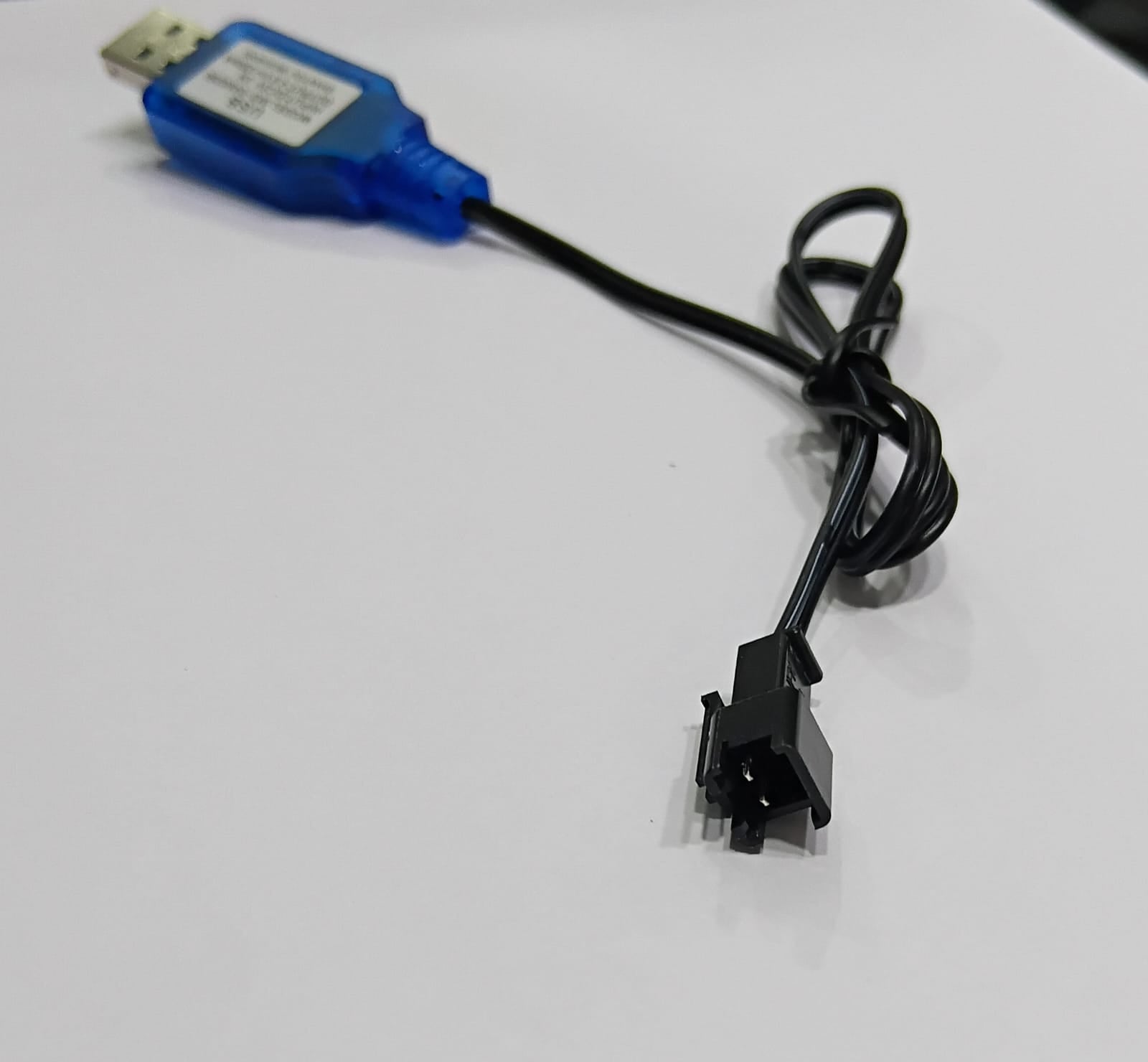 BATTERY CHARGER USB 4.8V JST-SM CONNECTOR