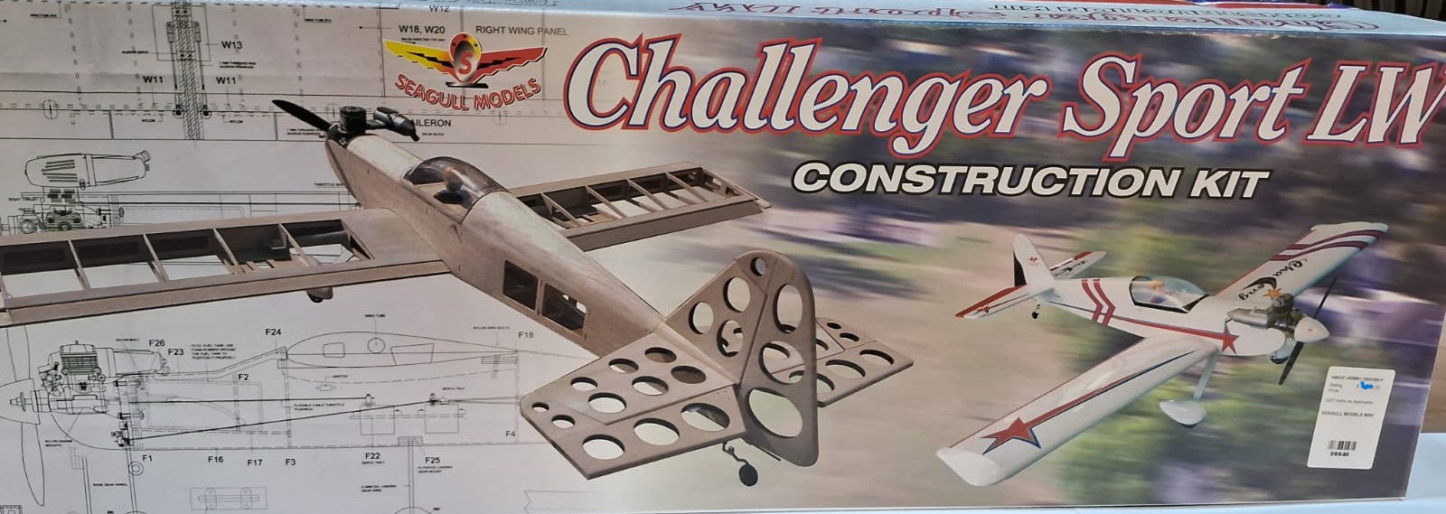 SEAGULL CHALLENGER SPORT LW MSK01.200K MASTER KIT EDITION 40 TRAINER