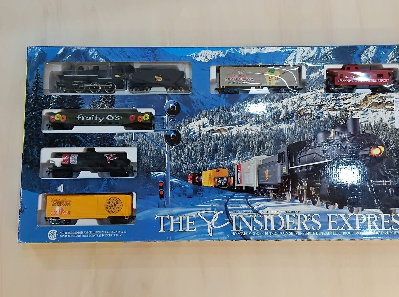HO SCALE TRAIN THE PC INSIDERS EXPRESS ELECTRIC