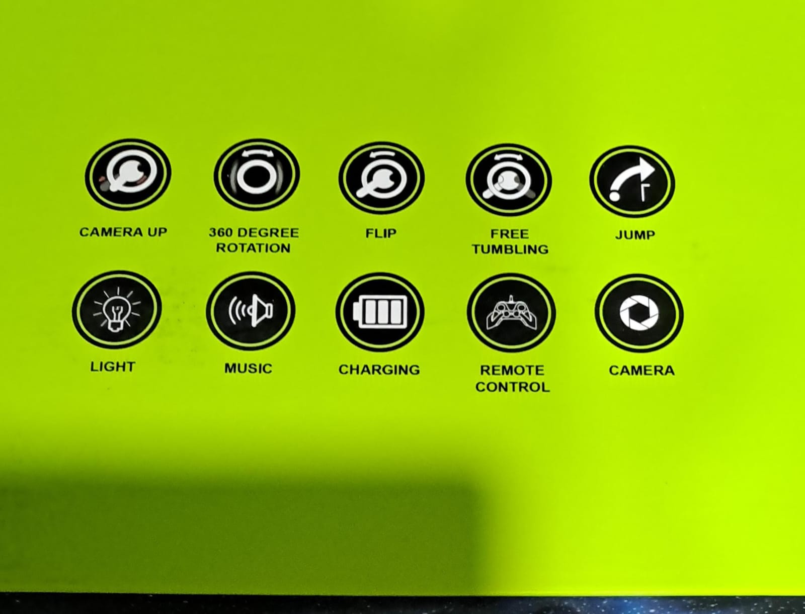 RC STUNT BOUNCE CAR WITH WIFI FLIP ROTATE 360 CLIMB& BOUNCE Q207