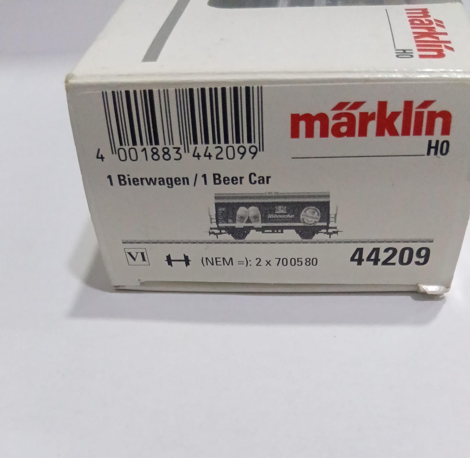 MARKLIN H0 44209 1/87 SCALE BEER CAR WEIHENSTEPHAN