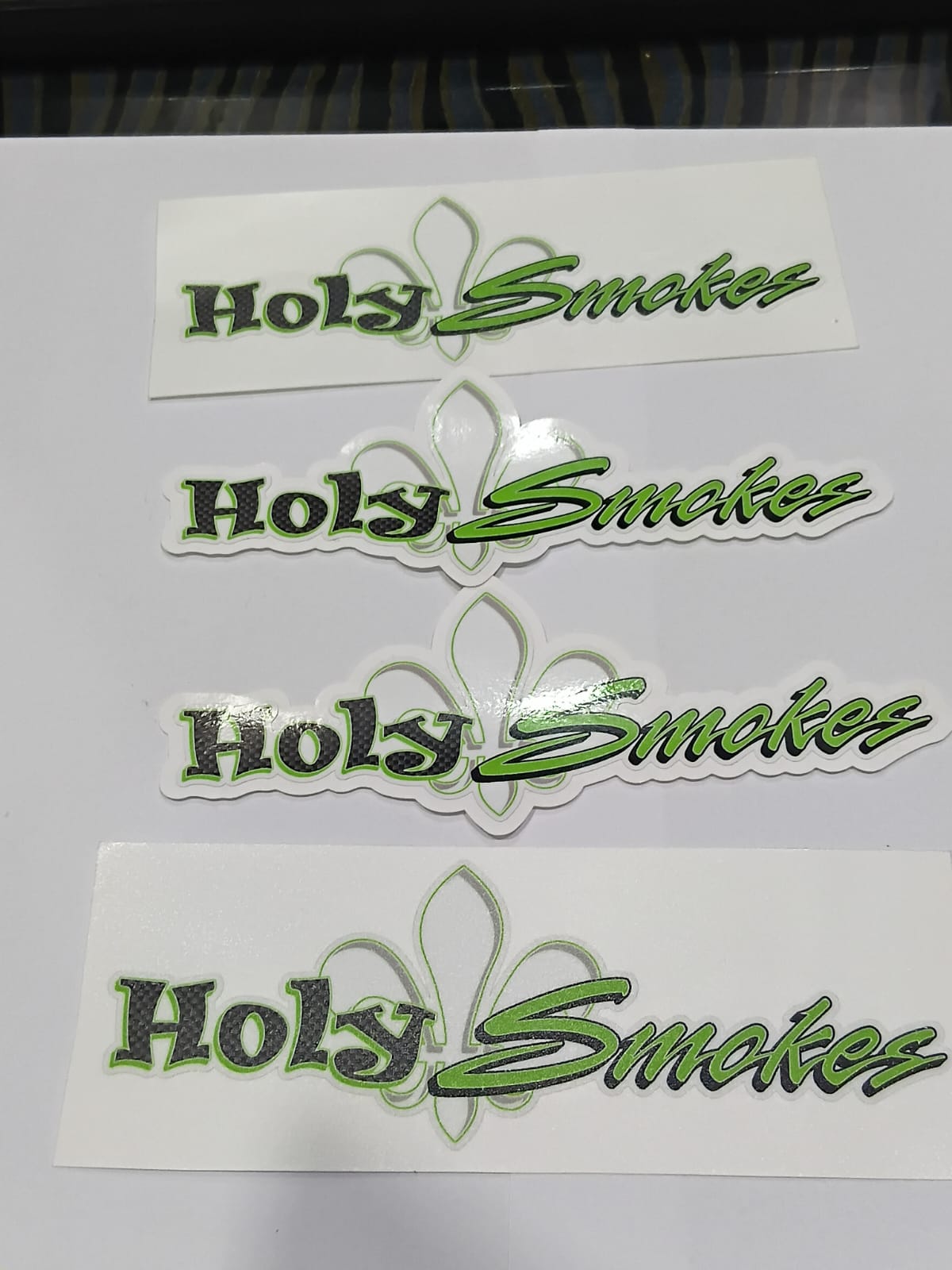 HOLY SMOKER STICKERS