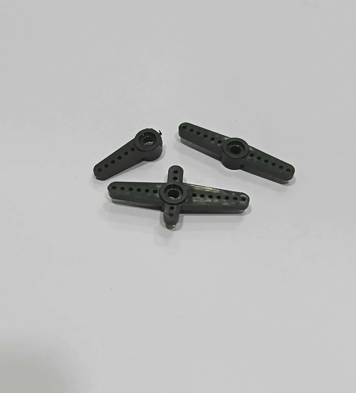 MG90S 9GM METAL SERVO ARM (PACK OF 3)