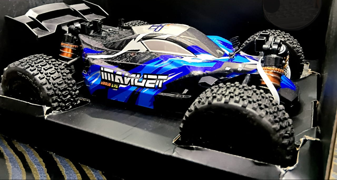 STORM HOSPEED HS18-62 1/18 IPX4 WATERPROOF 4WD 2.4G MONSTER TRUCK BLUE