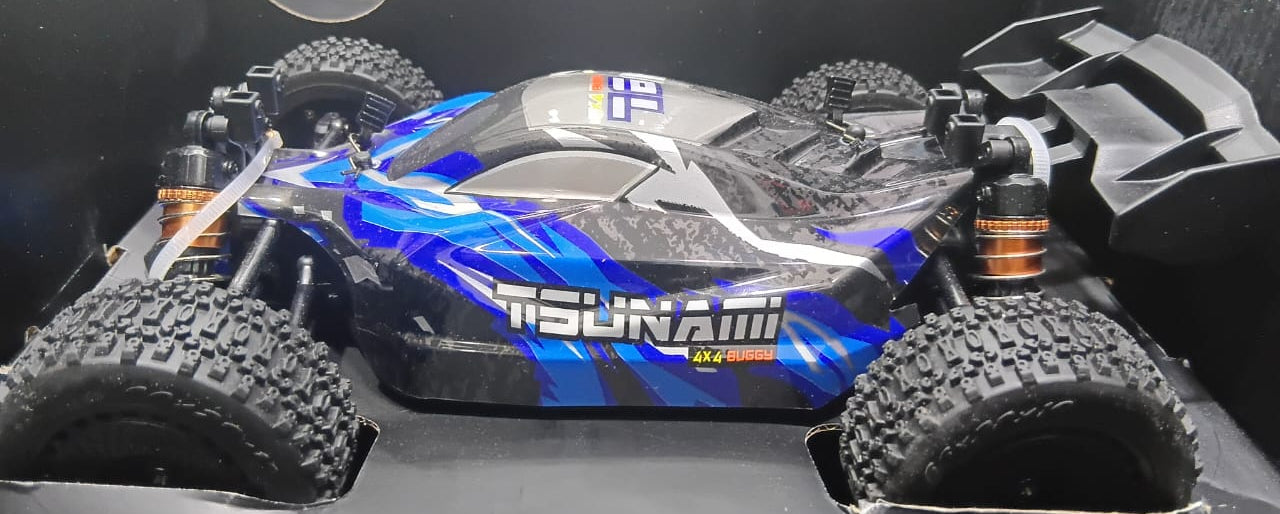 STORM HOSPEED HS18-62 1/18 IPX4 WATERPROOF 4WD 2.4G MONSTER TRUCK BLUE