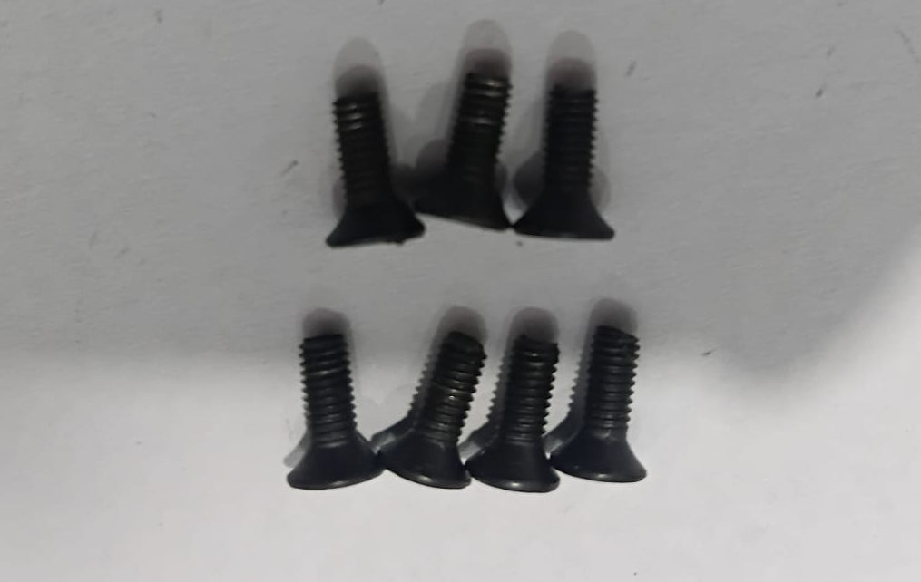 5MM X 3MM FLAT HEAD STAR BOLTS (PACK OF 7)