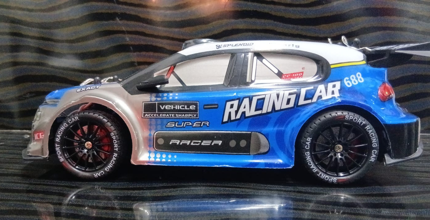 MAX RACING SPORT DRIFT RACER YF668-RC34 1:16 4WD 2.4GHZ R/C DREIFT CAR BLUE COLOR