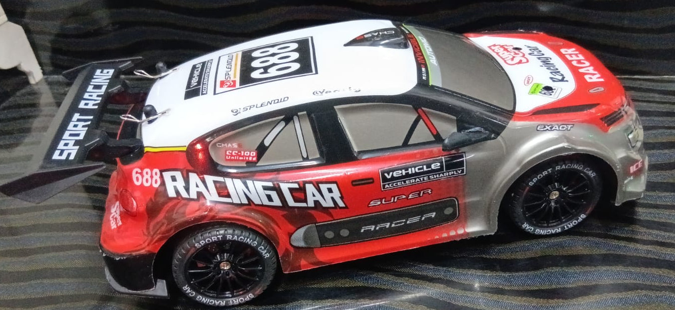 MAX RACING SPORT DRIFT RACER YF668-RC34 1:16 4WD 2.4GHZ R/C DREIFT CAR RED COLOR