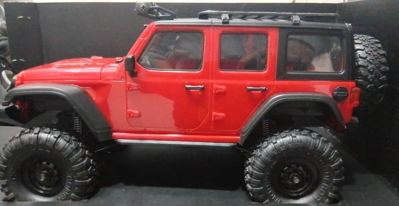 APEX RACING RALLY HB-R1604 1:16 2.4G 4WD IPX4 WATER PROOF RTR R/C CAR RED COLOR
