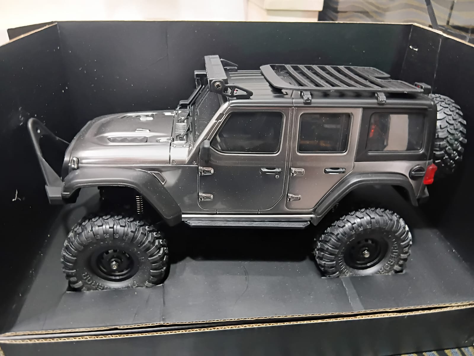 APEX RACING RALLY HB-R1606 1:16 2.4G 4WD IPX4 WATER PROOF RTR R/C CAR SILVER COLOR