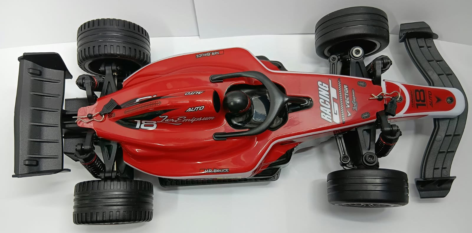IRC-DRIFT 9009E 1:14 2.4GHZ 4WD 40KM/H DRIFT R/C CAR RED COLOR