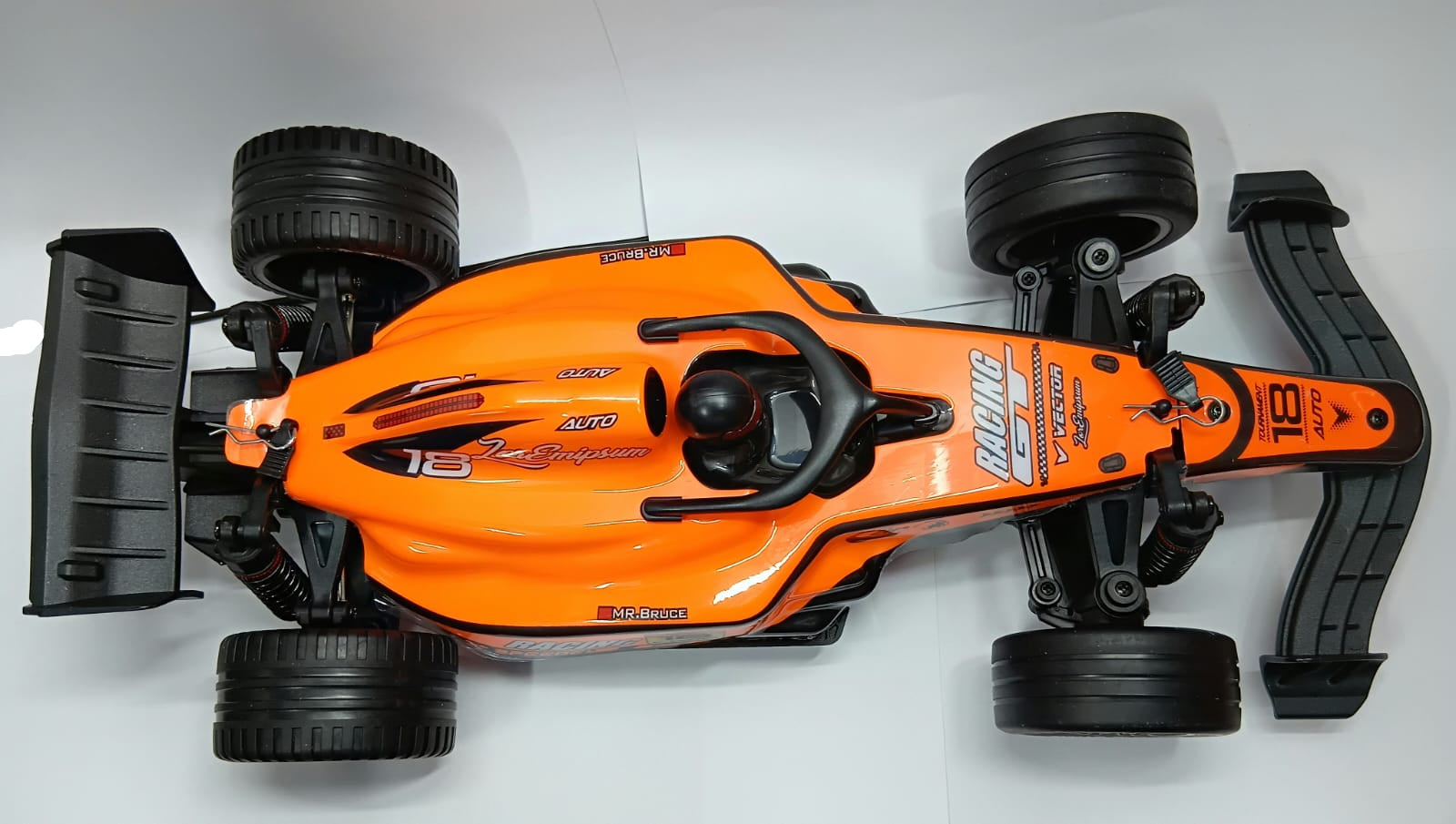 IRC-DRIFT 9009E 1:14 2.4GHZ 4WD 40KM/H DRIFT R/C CAR ORANGE COLOR