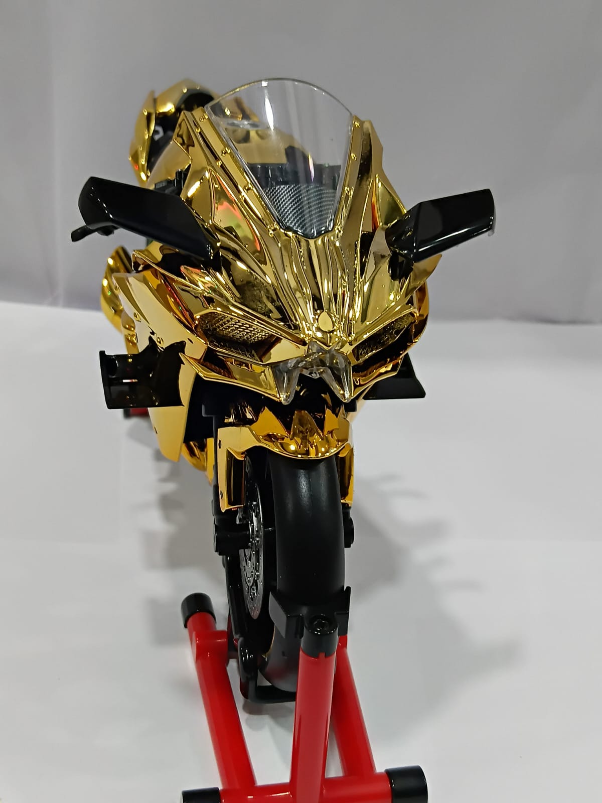 DIE CAST 1/10 0754-1A ALLOY SPRAY SPEED KAWASAKI MOTORCYCLE
