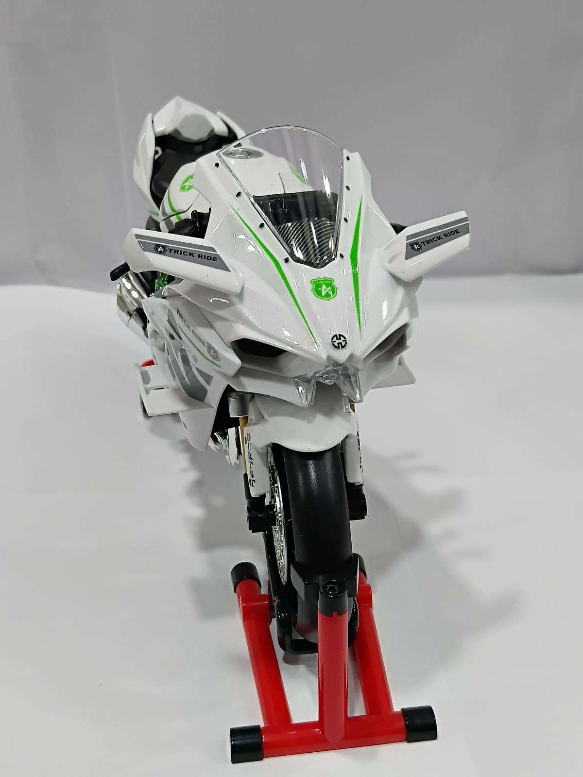 DIE CAST 1/10 0754-1B ALLOY SPRAY SPEED KAWASAKI MOTORCYCLE